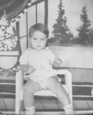[Joe as a Child]