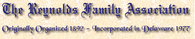 Reynolds Family Association